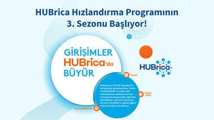 HUBrica Hızlandırma Programı’nın üçüncü dönem başvuruları başladı
