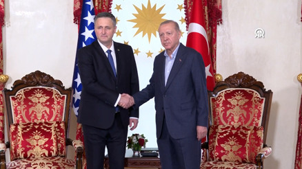 Cumhurbaşkanı Erdoğan, Bosna Hersek Devlet Başkanlığı Konseyi Başkanı Becirovici resmi törenle karşıladı
