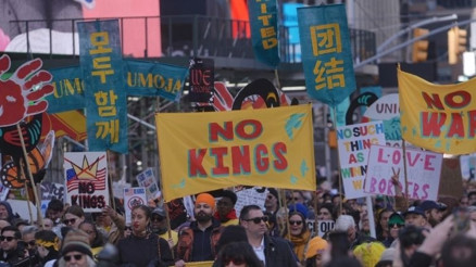 Trump’a protesto şoku: Krallara Hayır