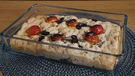 Glutensiz foccacia