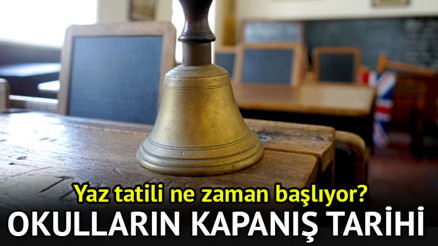 Yaz tatili ne zaman başlayacak, kaç gün kaldı Bu yıl okullar ne zaman kapanacak, karneler ne zaman verilecek MEB yaz tatili tarihi ve karne günü 2026