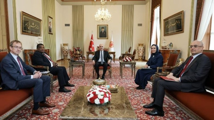 TBMM Başkanı Kurtulmuş, PAB Genel Sekreteri Chungongu kabul etti