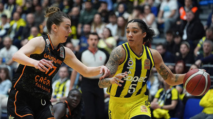 Fenerbahçe 77-75 Galatasaray (Kadınlar Basketbol Süper Ligi play-off final serisi)