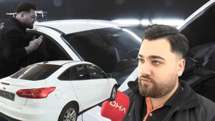 Yeni aldığı otomobili ekspertize götürdü; iki aracın birleştirildiği ortaya çıktı