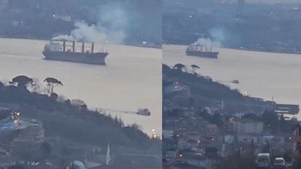 İstanbul Boğazında gemi arızası... Gemi trafiği çift yönlü askıya alındı