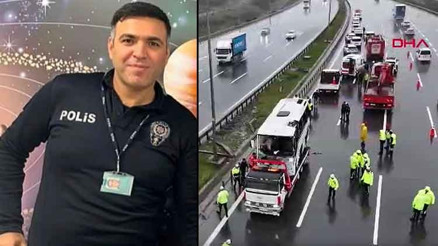 Trafik kazasında ağır yaralanan polis şehit oldu Bakan Gürlekten taziye mesajı