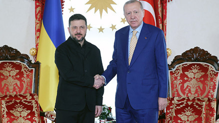 Cumhurbaşkanı Erdoğan, Zelenski ile bir araya geldi