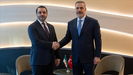 Dışişleri Bakanı Hakan Fidan, Suriyeli mevkidaşıyla görüştü