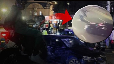 Beşiktaşta feci kaza... Otomobil motosiklete çarptı, 2 genç hayatını kaybetti