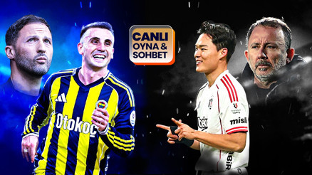 Fenerbahçe-Beşiktaş derbisinin heyecanı canlı sohbet ile Mislide yaşanıyor