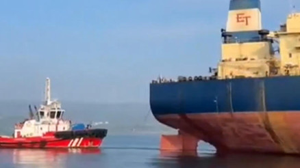 Çanakkale Boğazında tanker gemisinde arıza