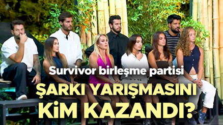 SURVİVOR ŞARKI YARIŞMASININ KAZANANI (5 Nisan 2026 Pazar) | Dün akşam Survivor Birleşme Partisi şarkı yarışmasını kim kazandı, birinci kim oldu, ödül ne oldu İşte Survivor son bölüm birleşme partisi ödülünü kazanan takım