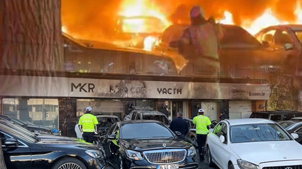 İstanbulda 101 sabıkası bulunan oto galericiye saldırı şoku: Önce dükkanı yaktılar sonra villayı kurşunladılar