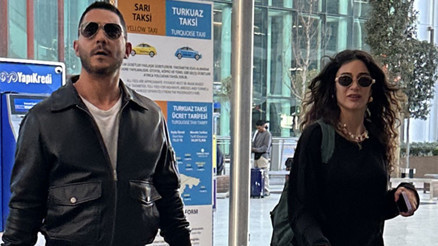 Atina dönüşü görüntülendiler... Biz kardeşiz ne aşkı