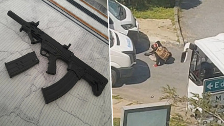 Beşiktaştaki polis noktasına saldırı girişiminde bulunmuşlardı: İşte teröristin silahı bullpup