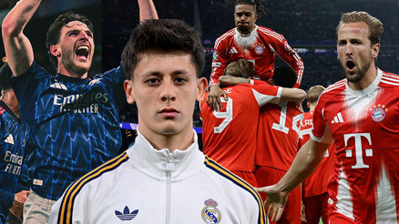 Şampiyonlar Liginde avantaj gecesi: Bayern Münih, Real Madridi yıktı, ; Arda Güler göz doldurdu Arsenal son nefeste...