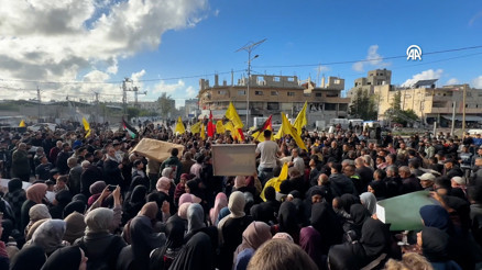 Filistinliler, İsrail’in çıkardığı “idam yasasını” protesto etti