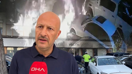 Beşiktaşta 14 aracı kundaklanıp villası kurşunlandı: Kimseye verecek 1 liramız yok