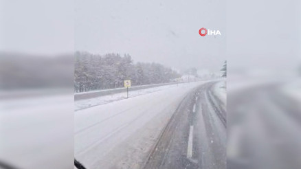 Ankaraya nisan ayında kar yağdı