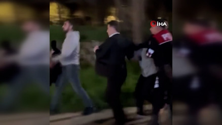 Sarıyerde kız yurduna gizlice giren kişi yakalandı