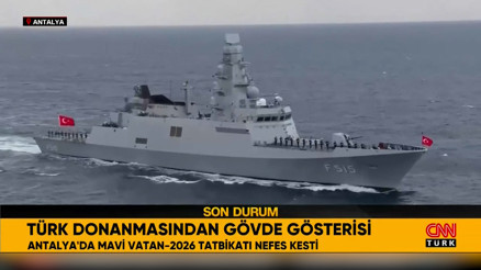 Mavi Vatan’da gövde gösterisi