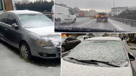 Türkiye soğuk havanın etkisinde Meteoroloji saat verdi: Sağanak yağış, kar, fırtına ve zirai don uyarısı | İstanbulda dolu yağışı: İşte alarm verilen iller