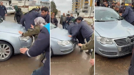 14 yaşındaki çocuğa çarpıp ağır yaraladı, aracını kalabalığın üzerine sürerek kaçtı