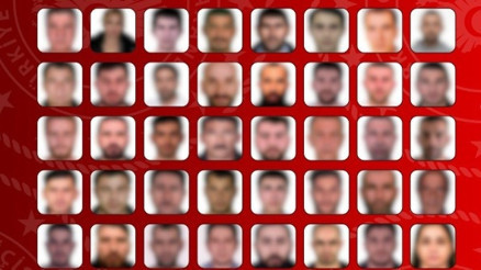 Kırmızı bültenle aranan 16 şüpheli yakalandı