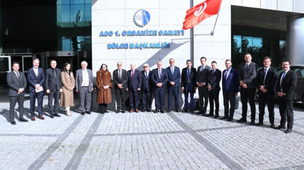 Tunus Büyükelçisi’nden ASO 1. OSB’ye Ziyaret