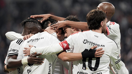 Beşiktaş keyif aldı, izleyenler de keyif verdi