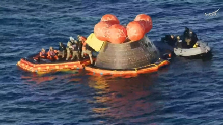 Artemis II mürettebatı Dünyaya döndü