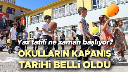 OKULLARIN 2. DÖNEM KAPANIŞ TARİHİ (YAZ TATİİLİ BAŞLANGICI 2026) || Bu yıl okullar ne zaman kapanacak Karneler haziranın kaçında verilecek Yaz tatiline kaç gün kaldı, ne zaman, okulların kapanmasına kaç gün kaldı İşte 2025-2026 yaz tatili takvimi