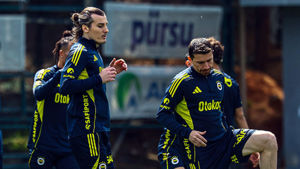 Fenerbahçede Mert Hakan Yandaş idmana çıktı