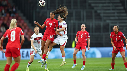 A Milli Kadın Futbol Takımı, İsviçreye mağlup
