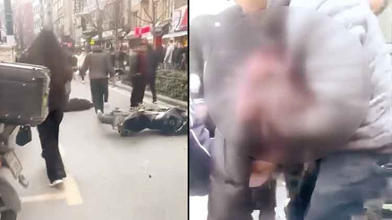 16’lık sürücü sorumsuzluğu Yayaya çarpıp kaçtı