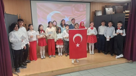 İstiklal Marşını en güzel onlar okudu