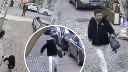 Kağıthane’de 3üncü kata tırmanıp hırsızlık yaptı; mahalleli arkasından bağırdı