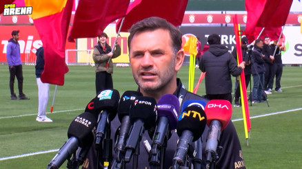 Okan Buruk: İki puan önde lideriz, Fenerbahçe ile evimizde oynayacağız, bütün ipler bizim elimizde