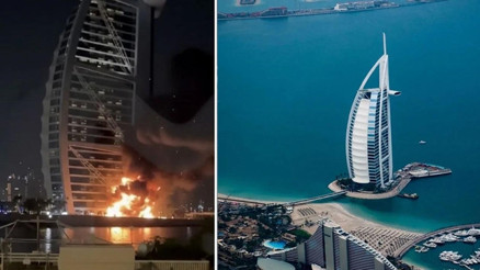 İranın hedefi olmuştu: Dubainin simgesi kapatılıyor