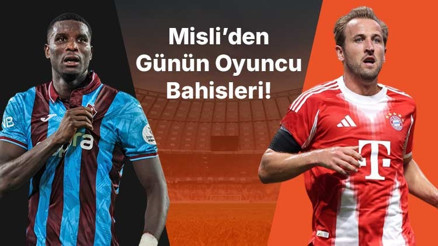 Onuachu, Trabzonspor taraftarı önünde gollerine devam ediyor Harry Kane seriyi 10 maça çıkardı… İşte Misli’den günün oyuncu bahisleri