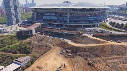 Aslantepe Kapalı Spor Salonları ve Kamp Tesisi’nde temel atılıyor