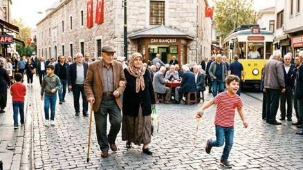 Türkiye nüfusu hızla yaşlanıyor