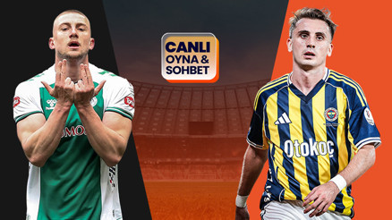 Fenerbahçe, kupada Konyaspor deplasmanında Çeyrek final heyecanı canlı sohbet ile Mislide