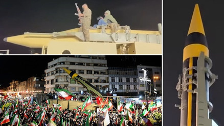 İranda füzeli gövde gösterisi: Hürremşehr ve Kadir meydana çıktı