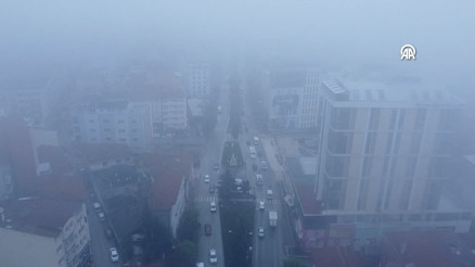 Bilecikte sis, Boluda yağmur etkili oldu