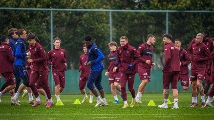 Trabzonsporun Samsunspor maçı kamp kadrosu belli oldu