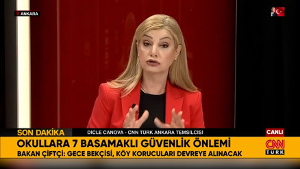 7 basamaklı çerçeve İçişleri Bakanı Çiftçi, okullarda alınacak önlemleri tek tek anlattı
