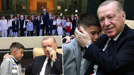 Cumhurbaşkanı Erdoğan Külliyede çocuklarla bir araya geldi: Beştepede duygusal anlar... Cumhurbaşkanı Erdoğan Külliyede çocuklarla bir araya geldi: Beştepede duygusal anlar...
