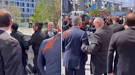 Pehlevi’ye Berlin ziyaretinde saldırı