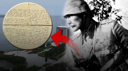 Atatürkün Çanakkale Savaşında askere yazdığı emir ortaya çıktı: Siperde uyunmayacak
